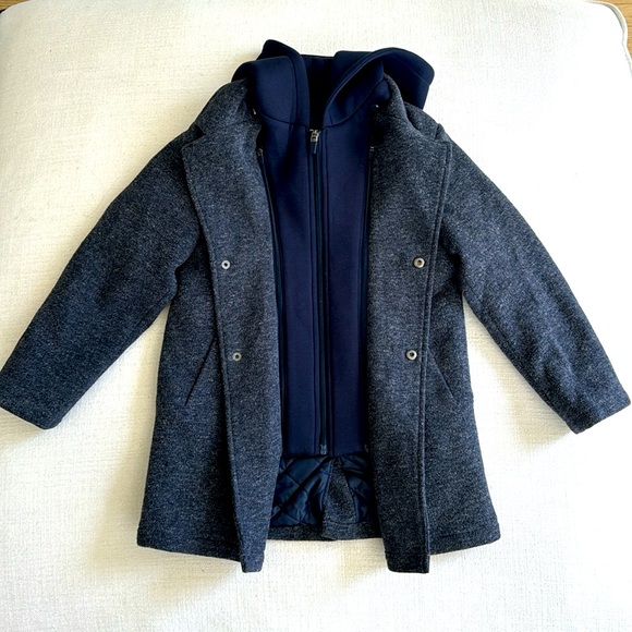 I DO boys 2-in-1 Grey Coat, size 7 - Picture 2 of 12